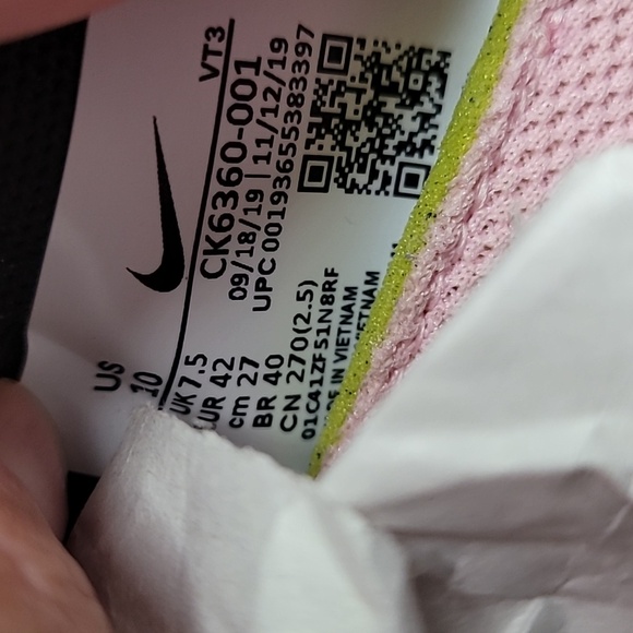 Women's Nike Renew Run Running Shoes Size 10 - Picture 9 of 9